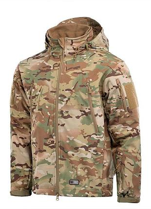 Куртка m-tac soft shell з підстібкою multicam