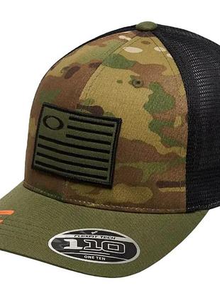 Кепка oakley si flag 110 snapbck cap multicam