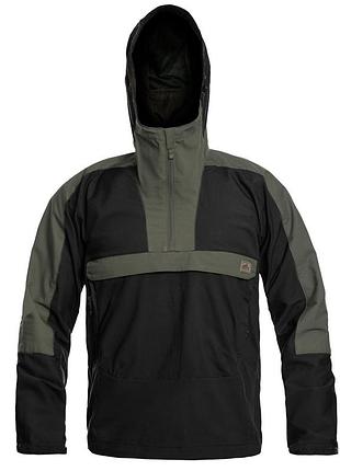 Анорак helikon-tex woodsman anorak black/taiga green