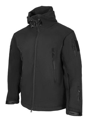 Тактична куртка softshell black