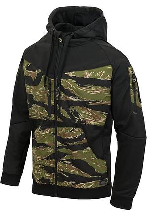 Тактическая худи helikon-tex rogue fullzip - tiger stripe