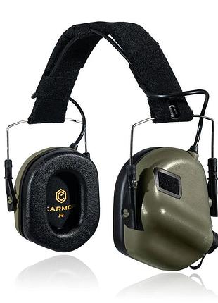 Тактические наушники earmor m31 olive