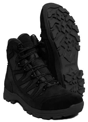 Черевики тактичні зимові cobra 925 з мембраною black