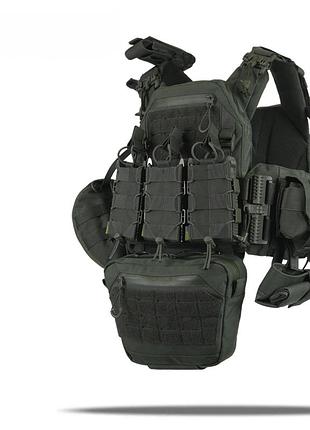 Тактична плитоноска kiborg gu gen.3 + 8 підсумків olive