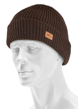 Шапка wanderer beanie cap earth brown
