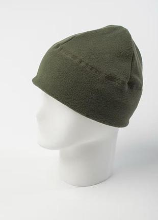 Зимова флісова шапка military - olive