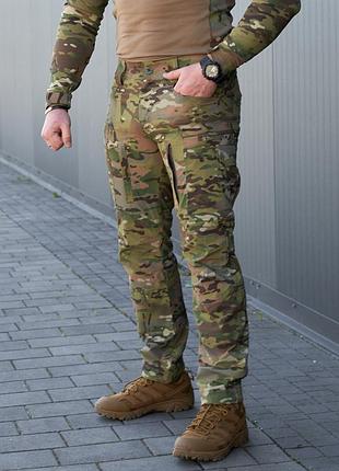 Тактические брюки карго стрейч gen ii ksmilitary multicam