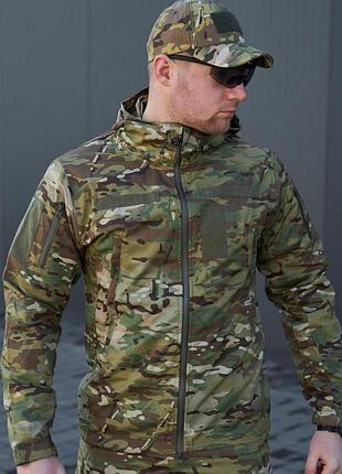Летняя тактическая куртка twill multicam