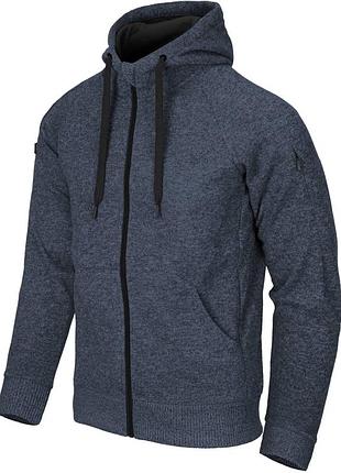 Кофта худи helikon-tex covert tactical - blue melange