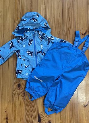 Куртка+штани 74-80см. дощовик костюм