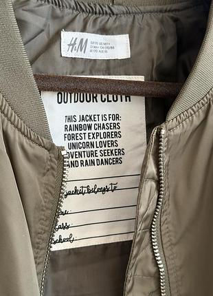 Бомбер на дівчинку -підлітка h&m 5
