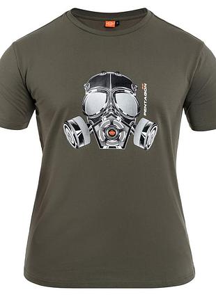 Футболка pentagon ageron gas mask olive