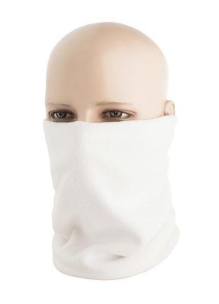 Баф флисовый с регулятором 270г/м2 white