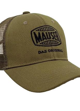 Кепка mauser logo mesh cap dull olive