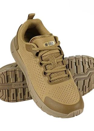 Тактические кроссовки m-tac summer pro coyote