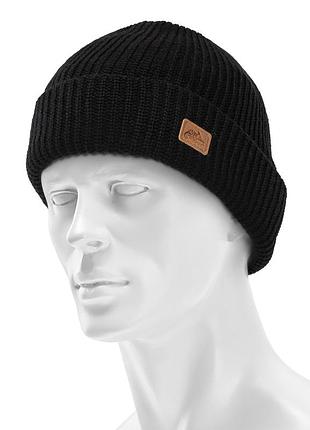 Шапка wanderer beanie cap black