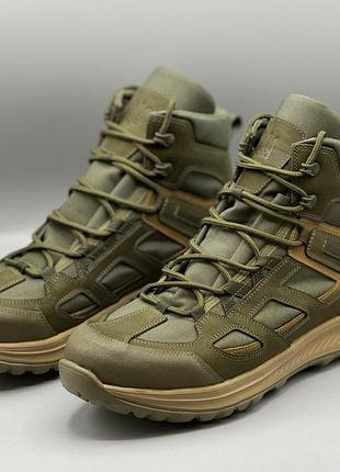 Тактичні берці демісезонні infinity olive/coyote
