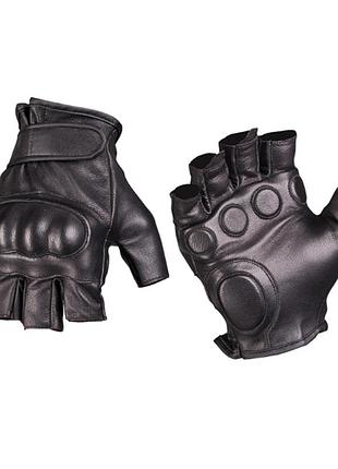 Перчатки тактические короткопалые mil-tec army black