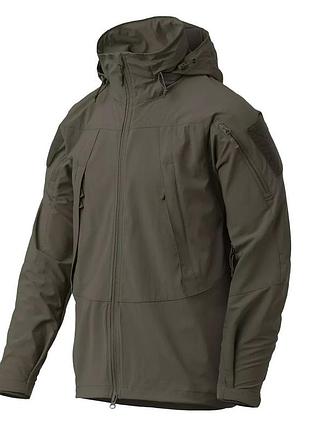 Куртка helikon trooper stormstretch softshell mk2 - taiga green