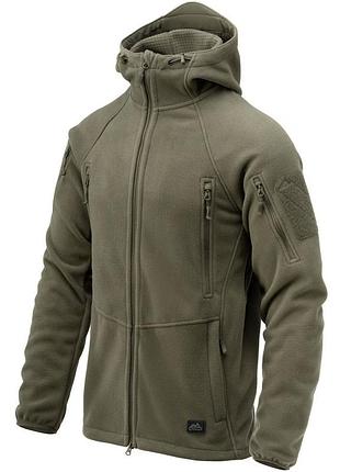 Флисовая кофта helikon patriot mk2 hybrid olive