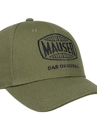 Кепка mauser logo canvas cap dull olive