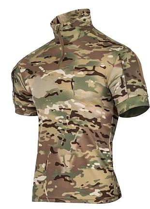 Тактическая рубашка убакс с коротким рукавом multicam