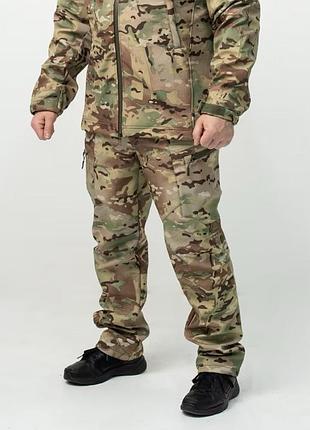 Штани soft shell military multicam