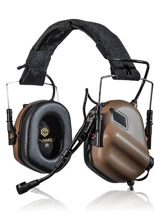 Активные наушники earmor m32 coyote