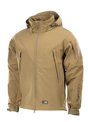Тактична куртка m-tac soft shell coyote