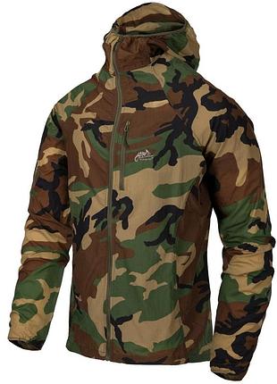 Куртка легка helikon-tex tramontane wind jacket us woodland