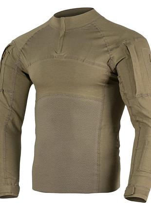 Боевая рубашка esdy tactical frog shirt coyote