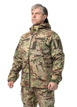 Тактическая softshell куртка military multicam