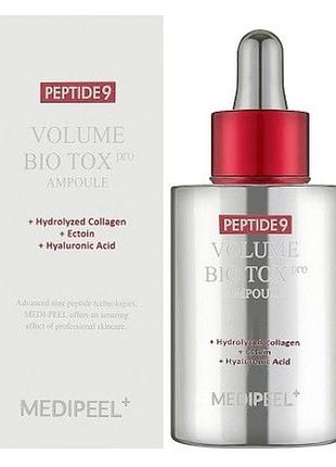 Омолаживающая ампульная сыворотка для лица medi-peel peptide 9 volume bio tox ampoule с пептидами 100 мл