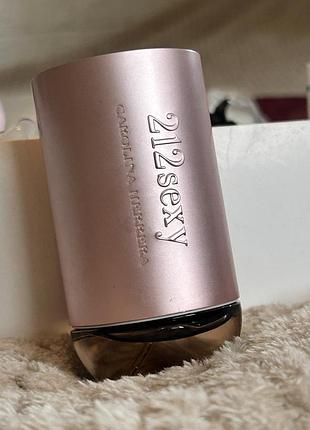 Духи carolina herrera 212 sexy, 60 мл