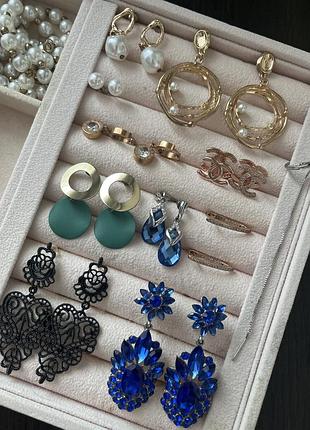 Сережки всі по 100