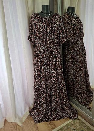 Новое ярусное платье 👗 большого размера