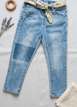 Стильні джинси zara babygirl, 98 (98-104) см (2-4 роки). ідеальний стан!