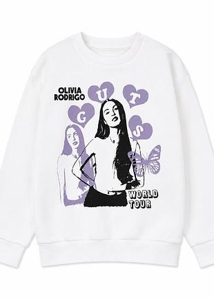 Свитшот для девочки c&amp;a olivia rodrigo с начесом bs001557