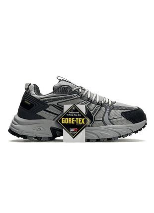 Теплі кросівки чоловічі nike v2k gtx , сірі термо кросівки водовідштовхуючі, осінь-зима
