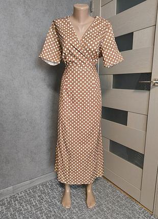 Платье женское shein,l, в горох