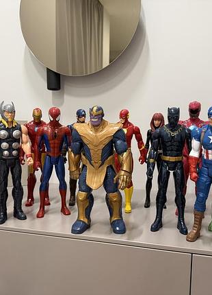 Танос marvel hasbro titan hero series 30 см з power fx портом, оригінал