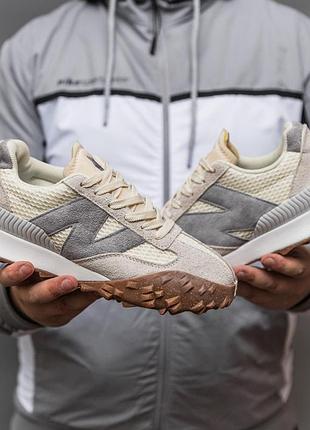 Бежеві кросівки унісекс new balance xc-72 beige grey gum х нью беланс 39