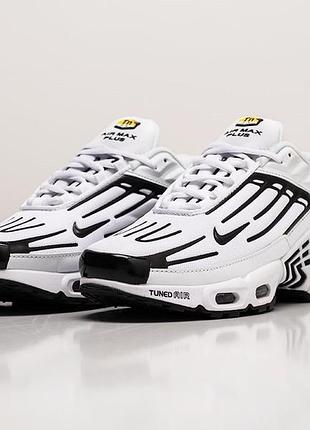 Стильные кроссовки nike air max plus iii white