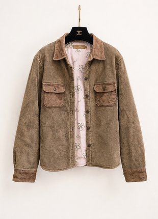 Стеганая винтажная куртка рубашка 
joules jean's 1980