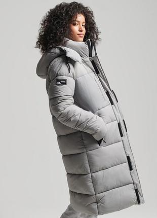 Зимова куртка подовжена superdry