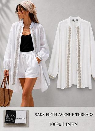 Рубашка-туника от saks fifth avenue threads.p m