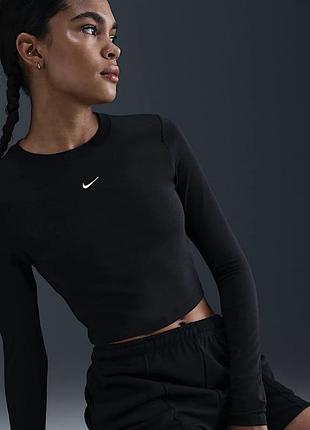 Вкорочений лонгслів, топ, светр, кофта nike оригінал
