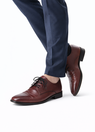 Статусні шкіряні дербі yves saint laurent (rive gauche) 👞