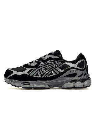 Теплые кроссовки женские asics gel-nyc, термо кроссовки ассикс водоотталкивающие, осень-зима