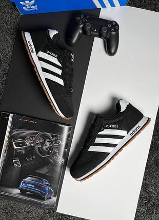 Чоловічі кросівки adidas cl black white
